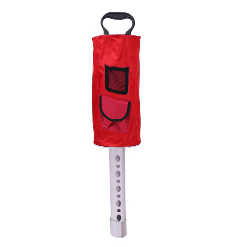 Pickleball Pick-Up Storage Bag Golf Ball Picker 83x16cm Red-image-OPC-PJFVBBB-NEW