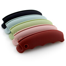 6 Pcs Silicone Bag Holder With Self-Locking Grip For Grocery Shopping