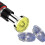 4 Pcs Door Training End Pad Doorway Pull up Bar Rubber Fitness 4