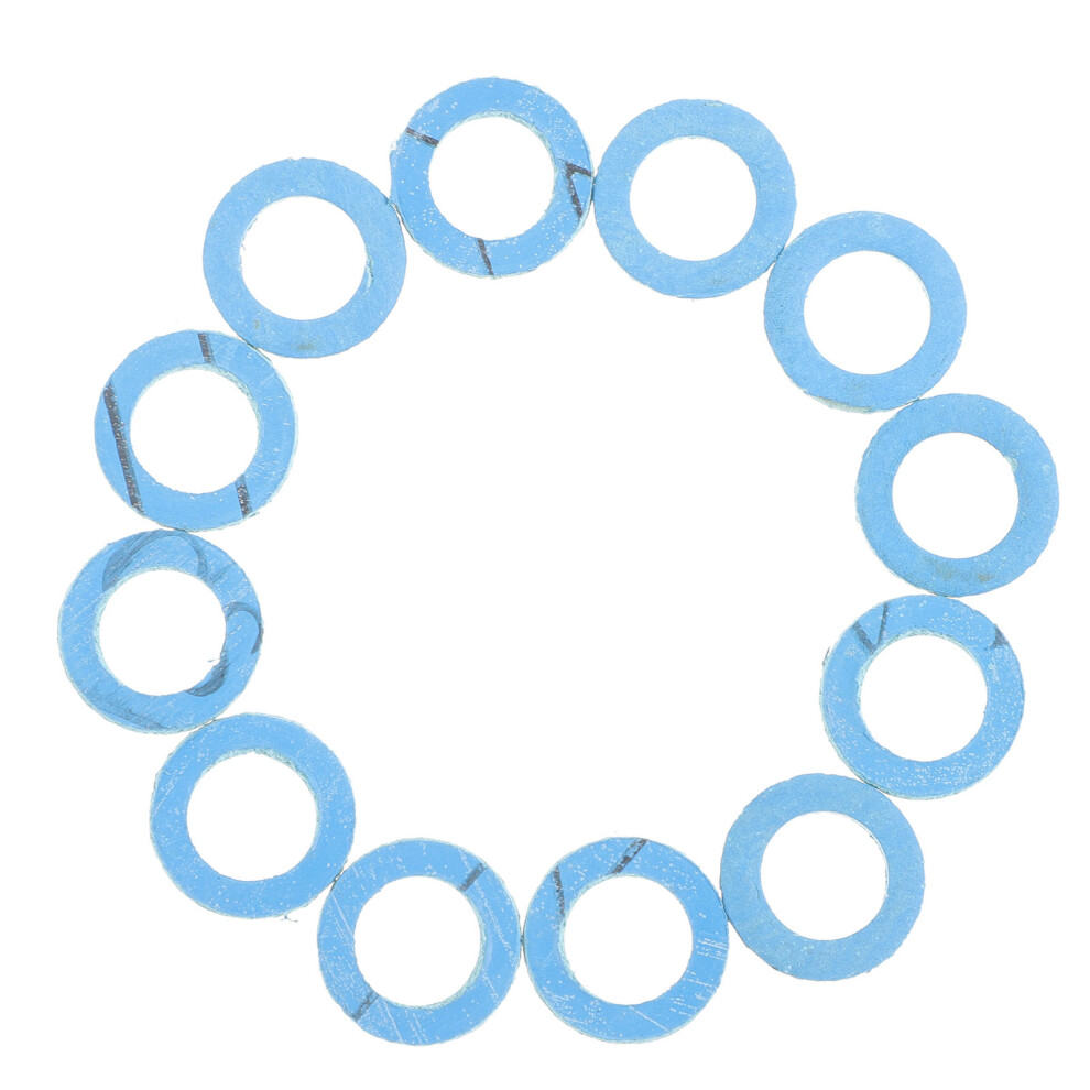 12Pcs Durable Oil Plug Washer Assortment Flat Sealing Washers 3033693763140