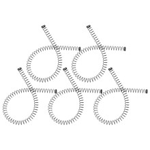 5Pcs Heavy-Duty Silver Carbon Steel Springs for Brad Nailer Use