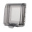 1Set Black Outdoor Socket Protector Waterproof Pc Cover for Home Use 1