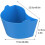 2 in 1 Silicone Slow Cooking Divider Fits 6 Quart Cookers Reusable Blue 3