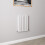AICA (600x408mm Double) Horizontal flat radiator white all sizes 1
