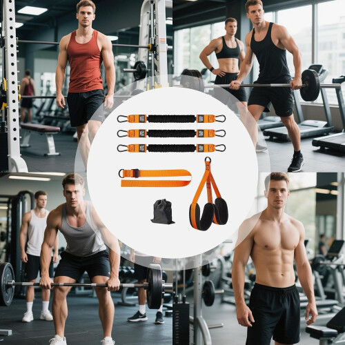 Auxiliary Band for Pull Ups, Adjustable Resistance Pull Up Band, High-Performance Strength Training Strap For Chin 2