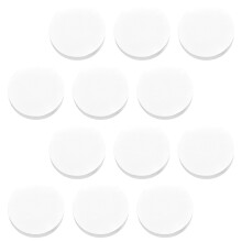 500Pcs White Leakproof Paper Film Durable Coffee Cup Sealing Pads