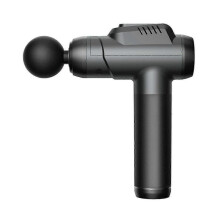 (Grey) Fascia Gun with Smart LED Dual Screen - 99-Gear Muscle Relaxation Tool