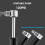 Tire Pump for Wheelchair Inflator Lockable Secure Connection 5