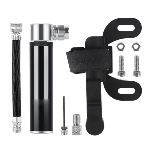 Tire Pump for Wheelchair Inflator Lockable Secure Connection
