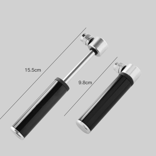 Tire Pump for Wheelchair Inflator Lockable Secure Connection 1