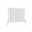 AICA (600x748mm Double) Horizontal flat radiator white all sizes 5