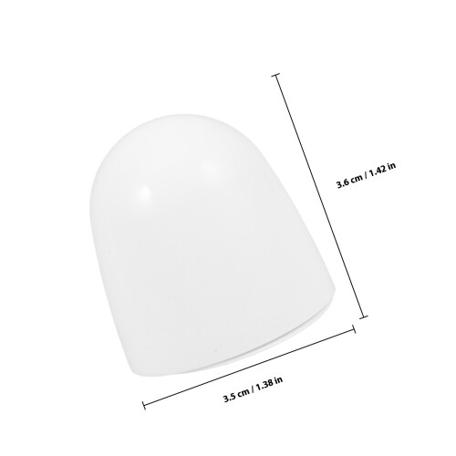 4Pz Bulloni Per Wc ABS Bianco Set Con Rondelle 1
