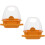 2 Pcs Needs Parrot Feeder Cockatiel Food Container 7
