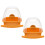 2 Pcs Needs Parrot Feeder Cockatiel Food Container 10