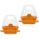 2 Pcs Needs Parrot Feeder Cockatiel Food Container 6