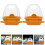 2 Pcs Needs Parrot Feeder Cockatiel Food Container 9