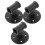 3Pcs Wall Mounted Iron Wine Bottle Rack with Rustic Home Style 6
