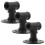 3Pcs Wall Mounted Iron Wine Bottle Rack with Rustic Home Style 5