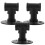 3Pcs Wall Mounted Iron Wine Bottle Rack with Rustic Home Style 8