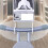 Ironing Board Holder Wall Mounted Extended Iron Organizer With Hooks For Closet And Hotel Use 2