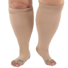 (7XL) Compression Sock For Men Women, Plus Size Compression Socks Wide Calf, High Knee Flight Socks Medical Compression