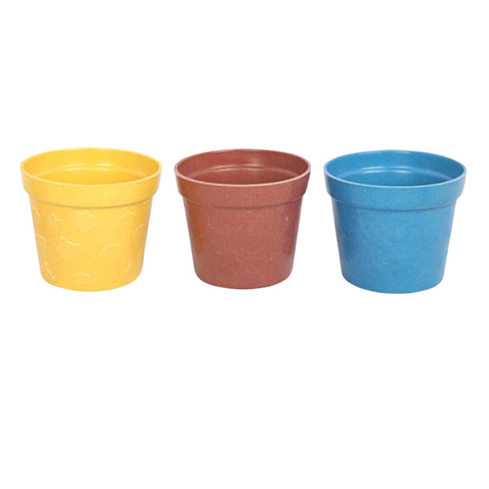 Worgeous 24pcs Mini Planters Random Color For Modern Design-image-OPC-PJFVYQH-NEW