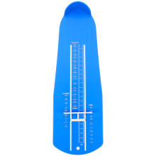 Lightweight Blue Foot Length Gauge Adult Foot Measuring Device
