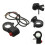 Black ABS Motorcycle Handlebar Horn on Off Switch Durable Control 5