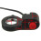 Black ABS Motorcycle Handlebar Horn on Off Switch Durable Control 2