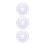 3Pcs White Plastic 3D Printing Pen Base Shock-Proof Stand Holder 1