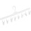 White Hat Rack Organizer for Baseball Caps Sturdy PP Hat Holder 3