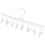 White Hat Rack Organizer for Baseball Caps Sturdy PP Hat Holder 9