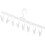 White Hat Rack Organizer for Baseball Caps Sturdy PP Hat Holder 4