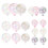 18Pcs Multi-Color Plastic Ball Shaped Cake Decor for Party Use 6