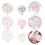 18Pcs Multi-Color Plastic Ball Shaped Cake Decor for Party Use 3