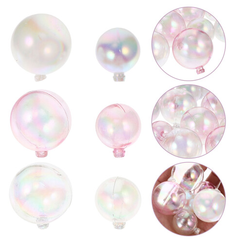 18Pcs Multi-Color Plastic Ball Shaped Cake Decor for Party Use 2