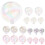 18Pcs Multi-Color Plastic Ball Shaped Cake Decor for Party Use 8