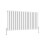 AICA (600x1156mm Double) Horizontal flat radiator white all sizes 5