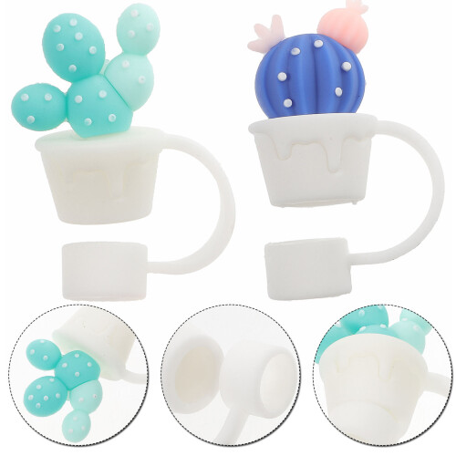 2Pièces Capuchons Silicone Faciles À Usage 2