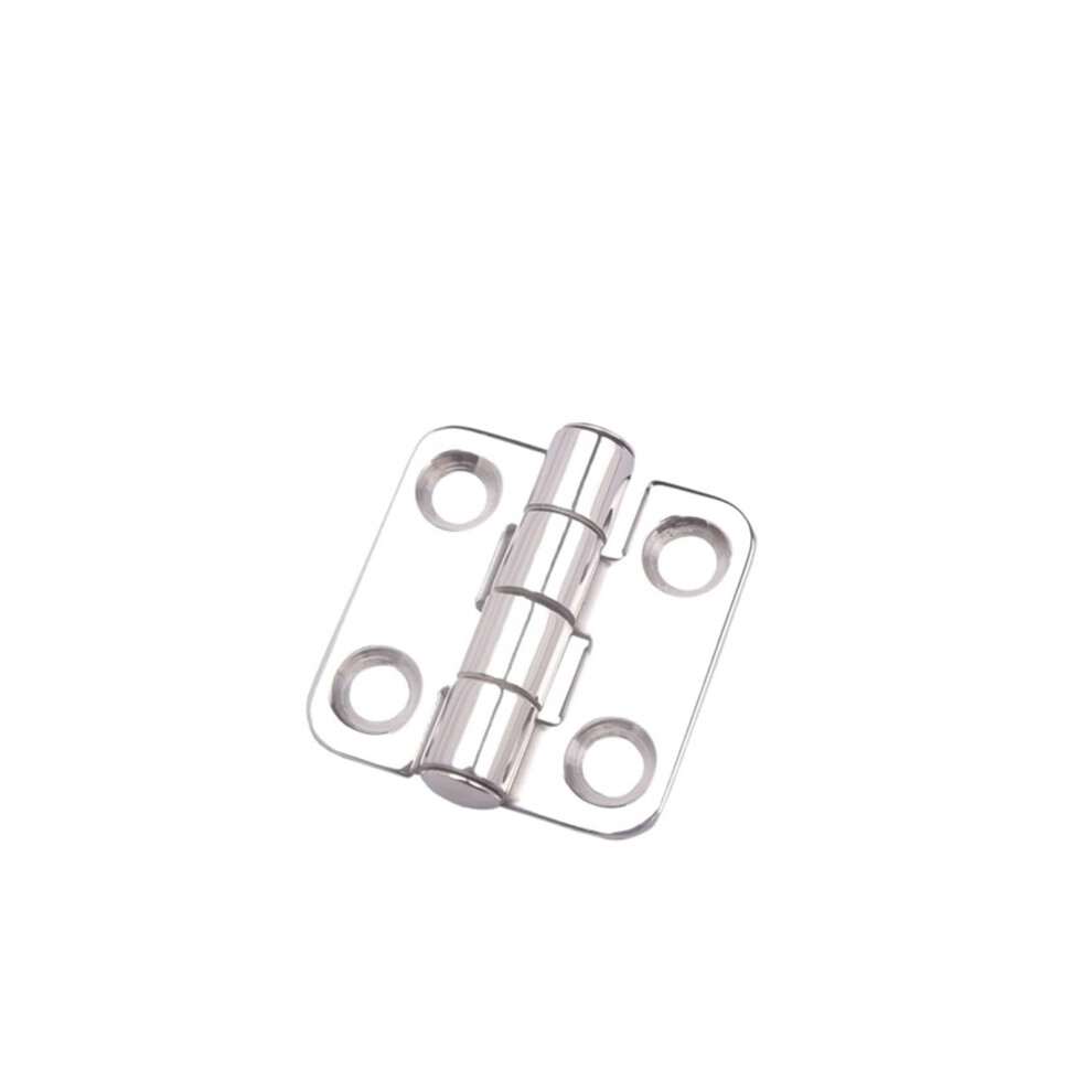 38Mm X 37Mm Hinge, Stainless Steel 304, Boat Marine Hardware, Yacht Dock Hardware, Silver 7420S 6482260428031