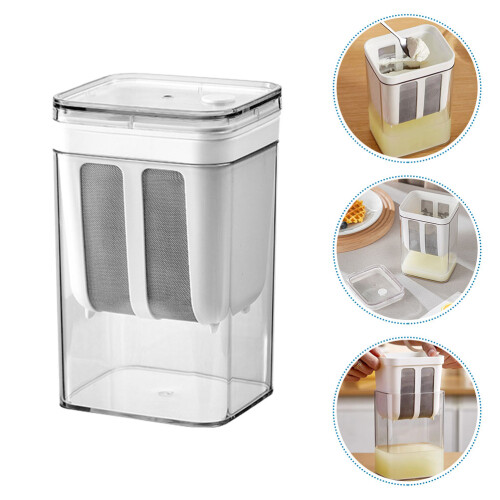 Witte Melkfilter Rvs Mesh Voor Notenmelk En Yoghurt 2