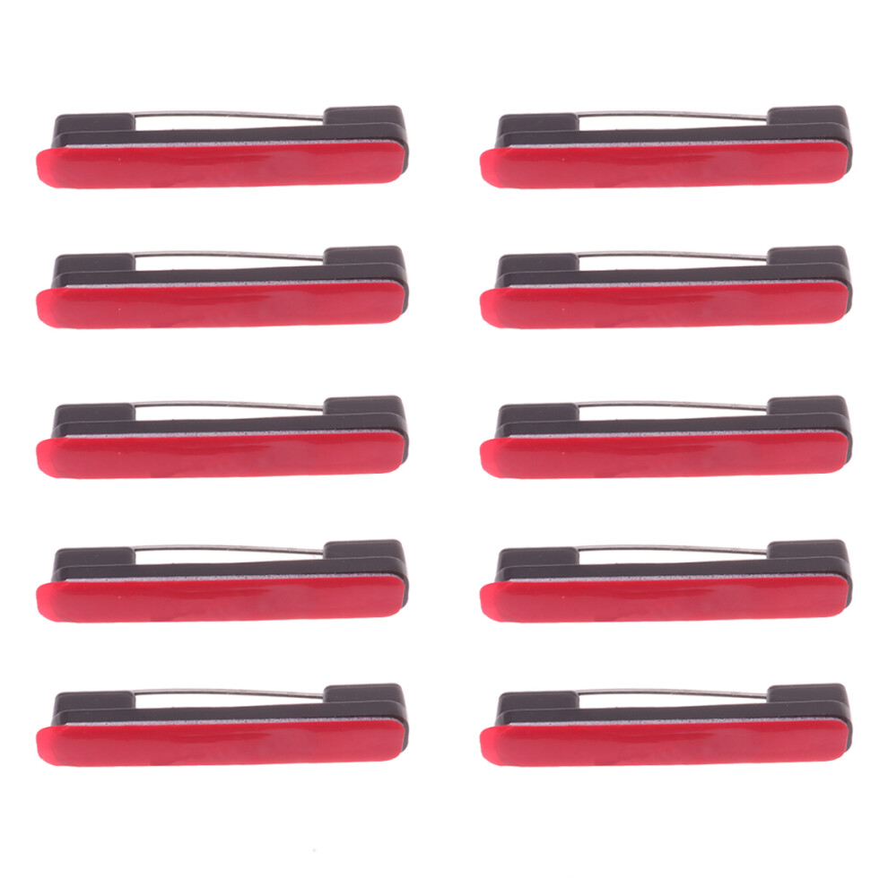 100pcs Black Safety Bar Pins with Adhesive for DIY ID Badge Name Tags-image-OPC-PJFWKP2-NEW