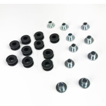 1Set Assorted Color Motorbike Absorption Rubber Ring Shockproof Gasket