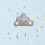 Nursery Ceiling Hanging Decoration Door Handle Felt Cloud Child 7