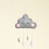 Nursery Ceiling Hanging Decoration Door Handle Felt Cloud Child 6