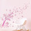 Pink Wall Art Stickers Pattern PVC Bedroom Wall Decors 5