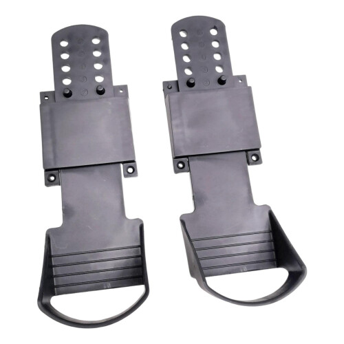 Rowing Machine Pedals 2 Pack Universal Fit Replacement For Indoor Rowers And Elliptical Machines Durable Non Slip