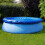Blue Round Pool Cover for 8Ft Pools Dustproof Easy to Use Durable 7