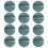 12Pcs Professional Green Printmaking Mats for DIY Art and Crafts 11