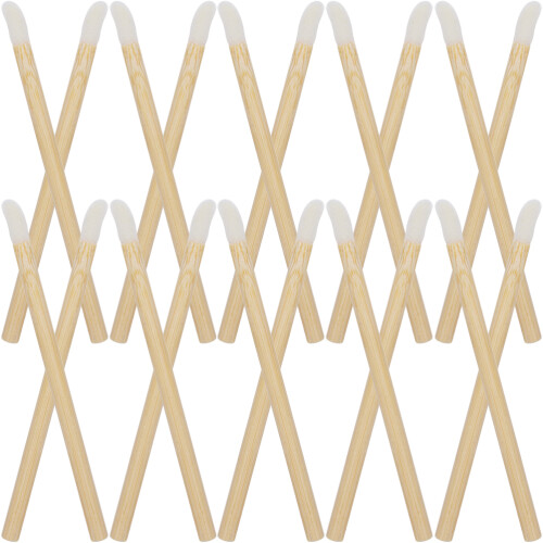 Raindrops Makeup Lipstick Applicator Flocking 100pcs